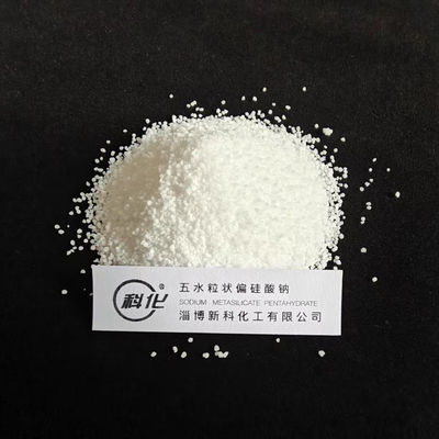 comprare Metasilicato di sodio a flusso libero Pentaidrato Granuli Bianco Colore online manufacture